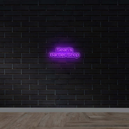 Sean’s Barber Shop - Premium Neon Artwork