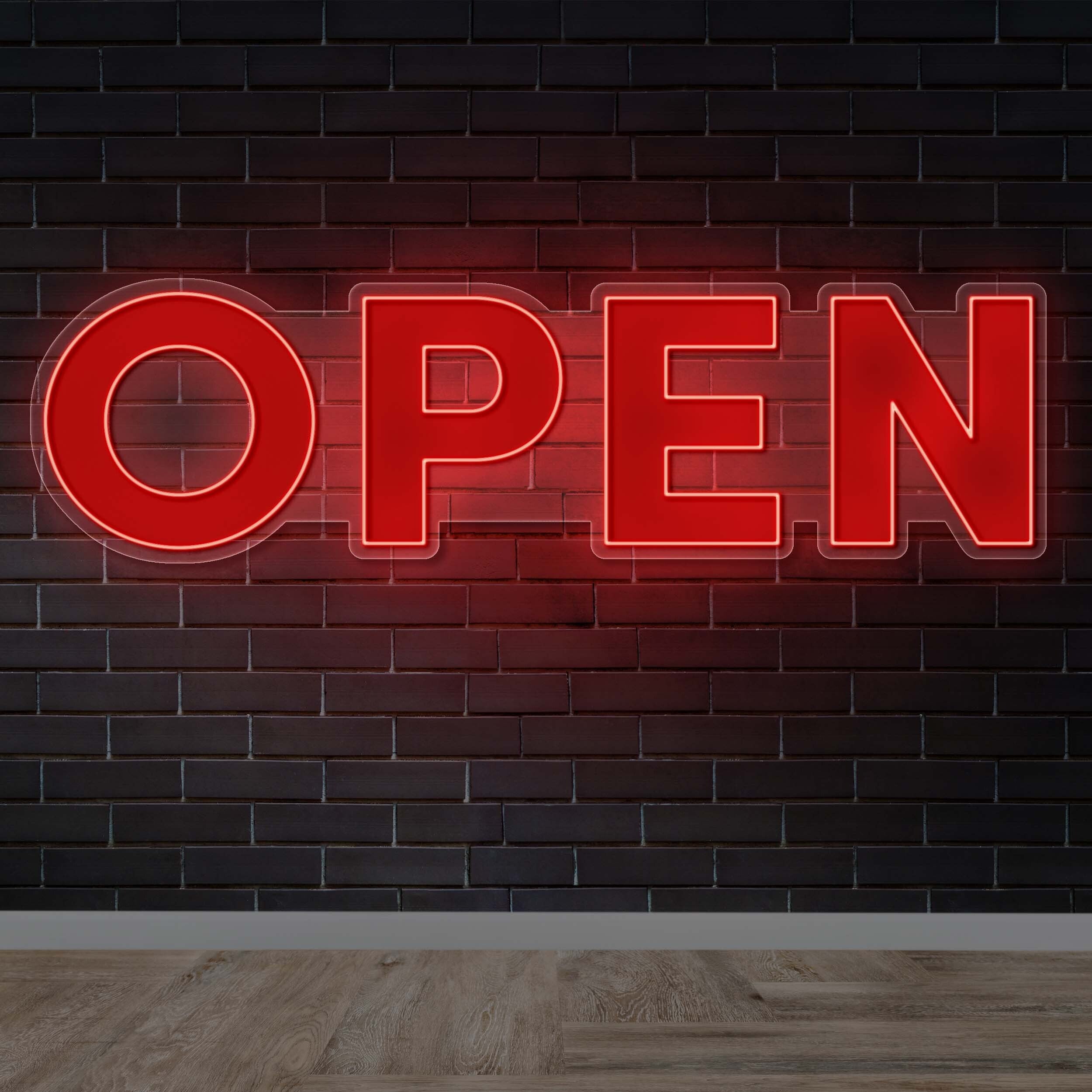 Currituck | OPEN - Premium Neon Artwork