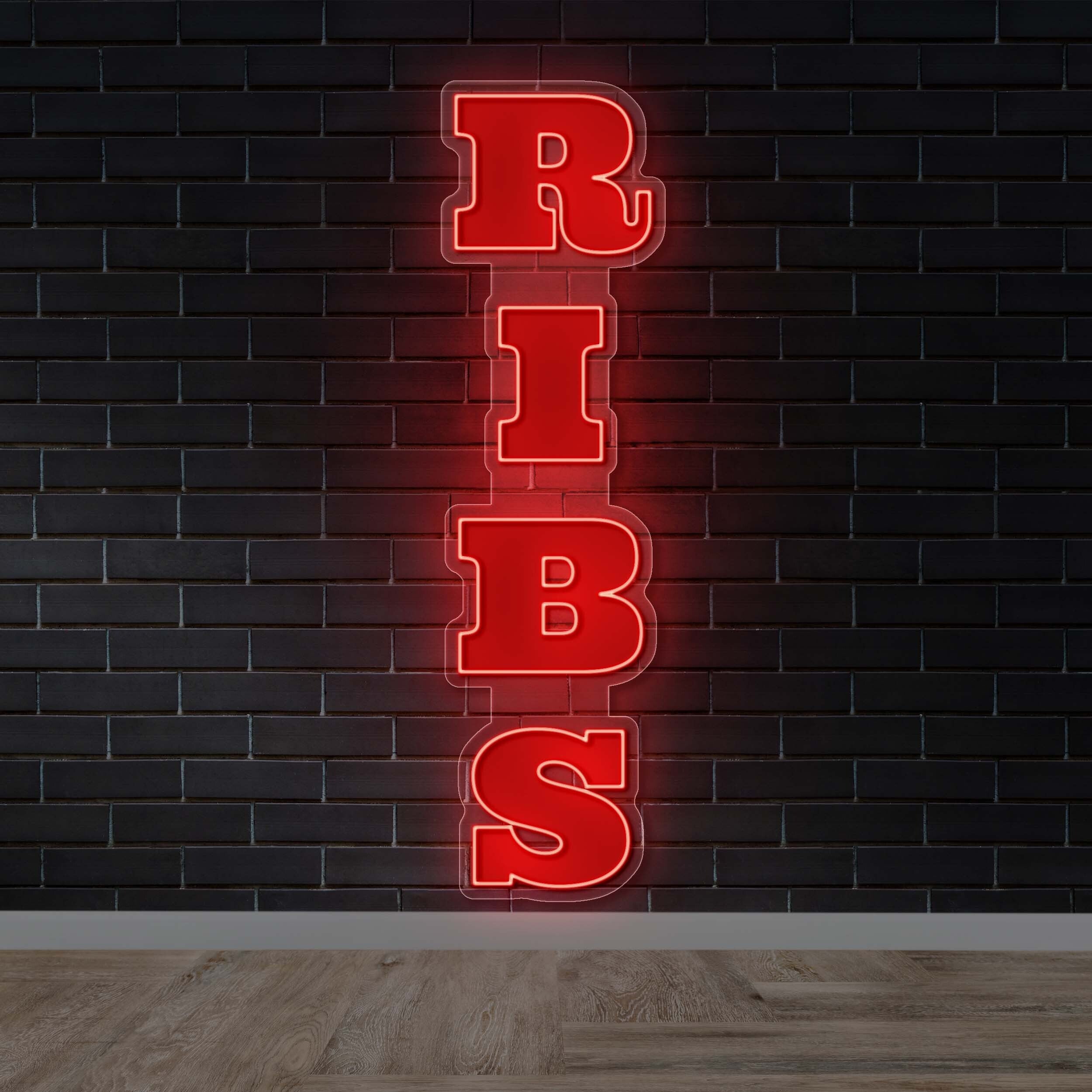 Currituck | Ribs - Premium Neon Artwork