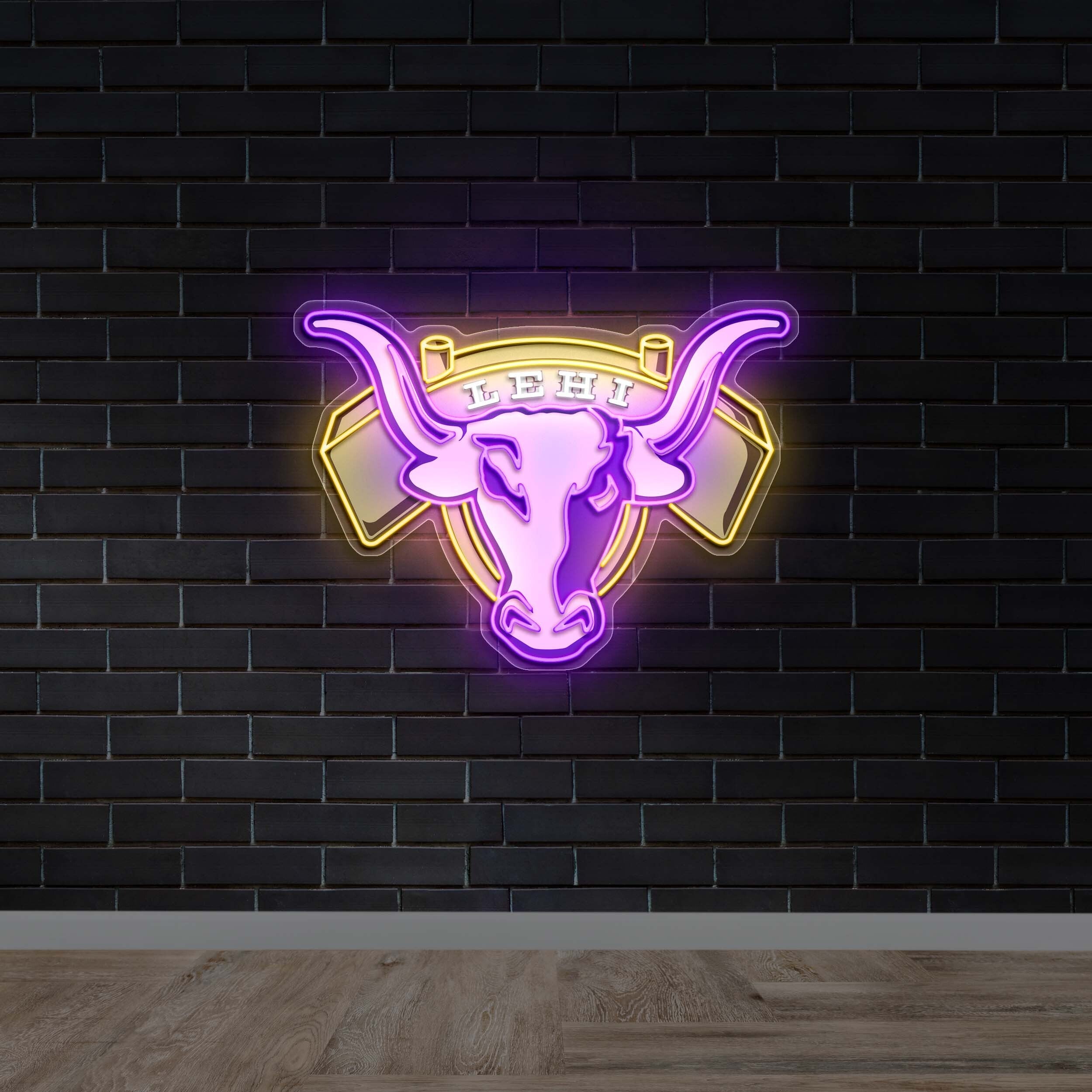 LEHI - Premium Neon Artwork