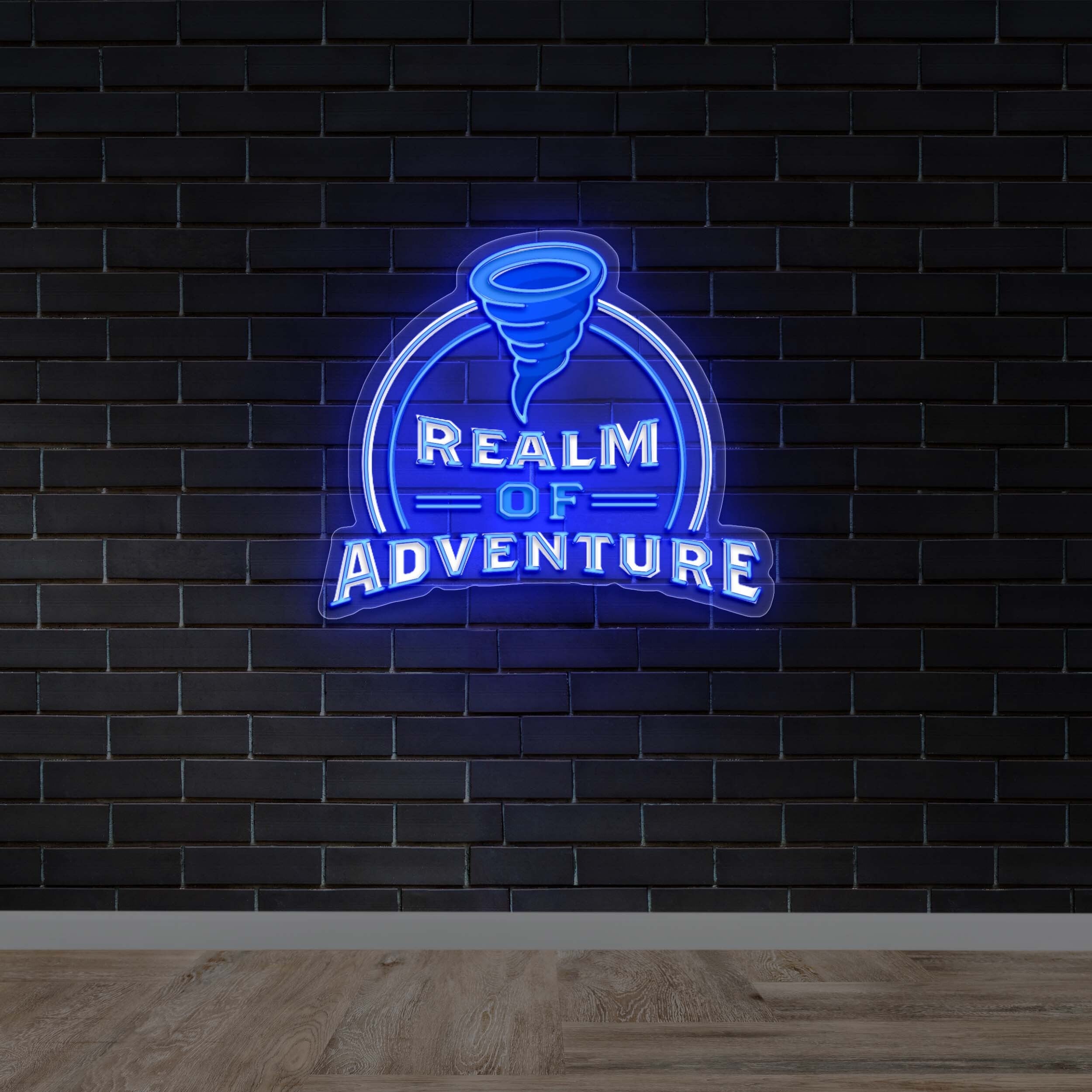 REALM OF ADVENTURE - Premium Neon Artwork