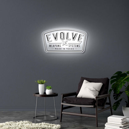 Evolve Weapons Systems - Premium Neon Artwork