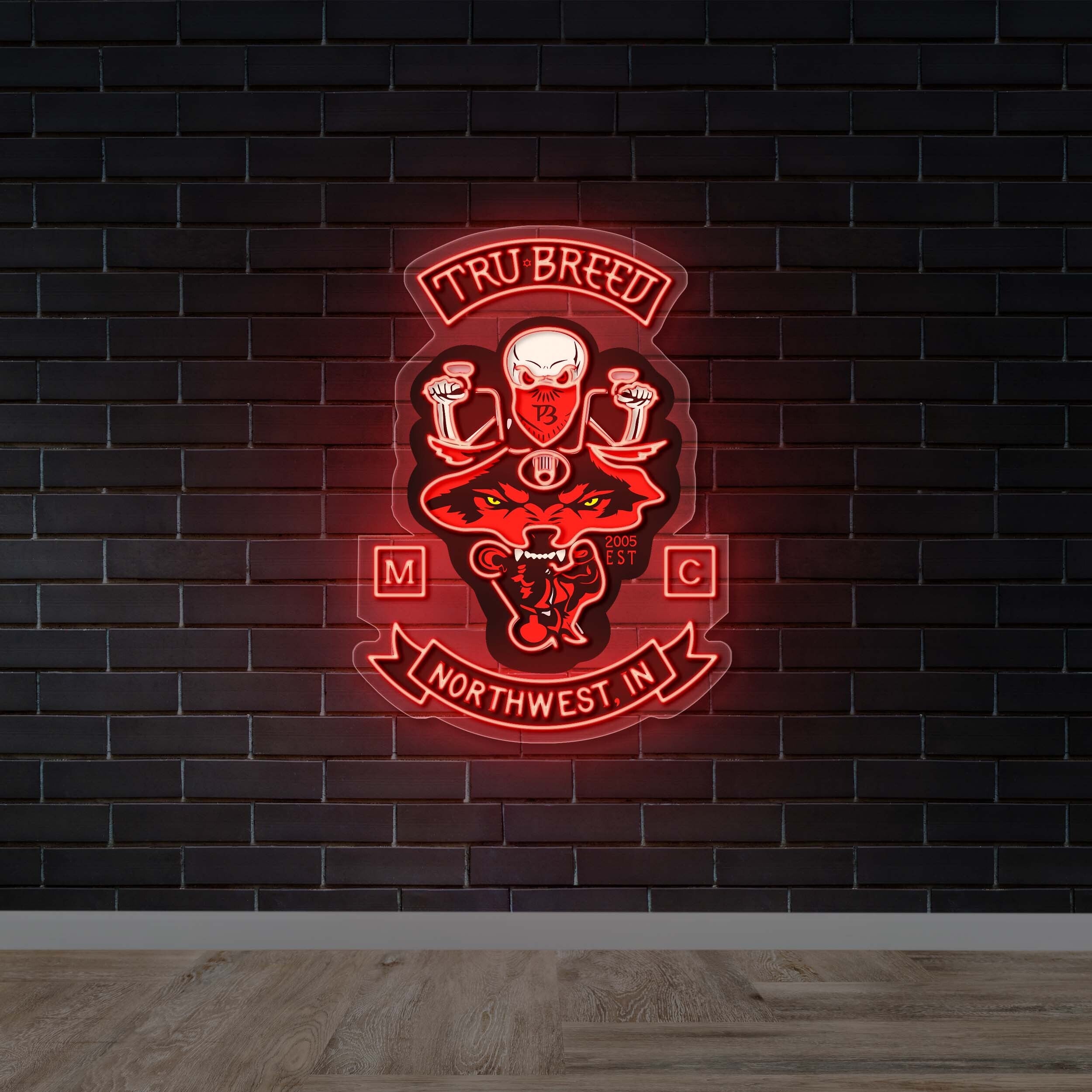 TRU BREED -  Premium Neon Artwork