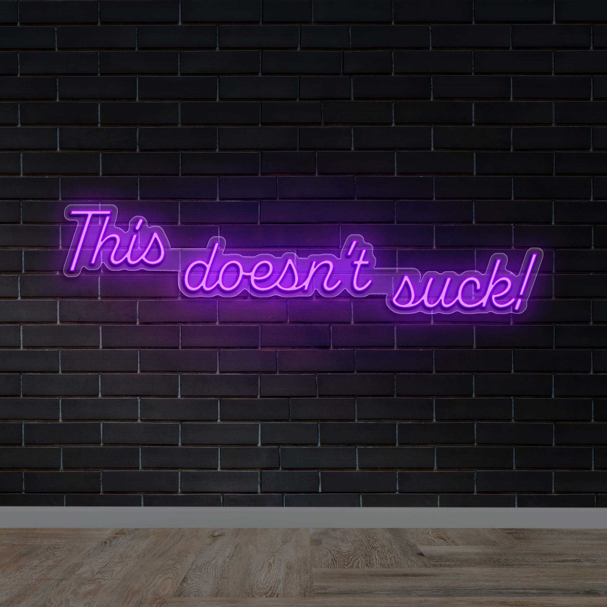 This Doesn't Suck! - Premium Neon Artwork