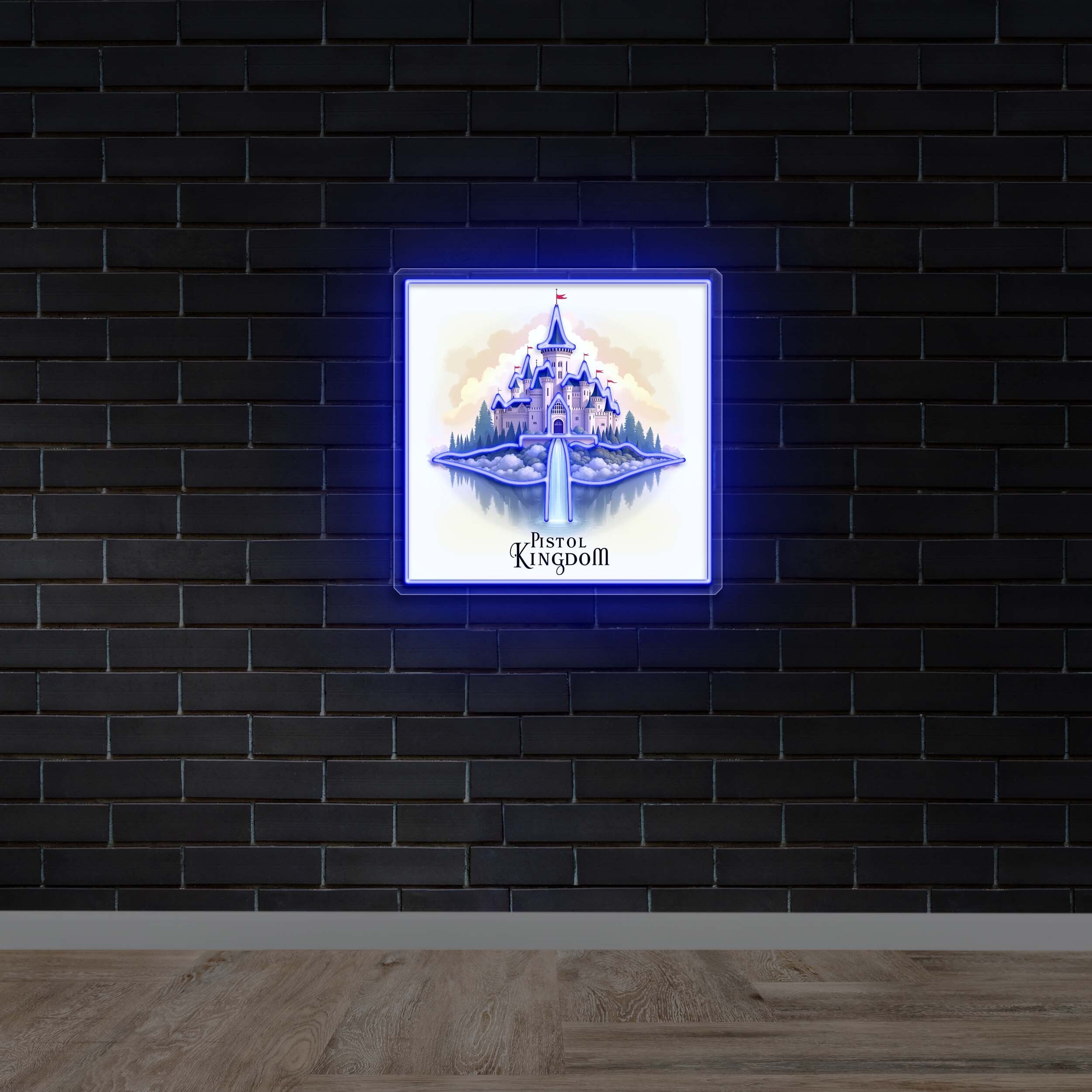Pistol Kingdom - Premium Neon Artwork