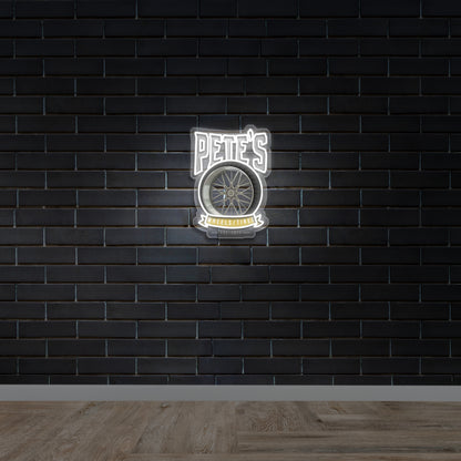 PETE'S - Premium Neon Artwork