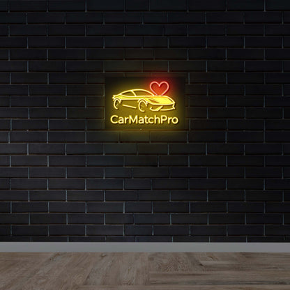 CAR MATCH PRO - Premium Neon Artwork