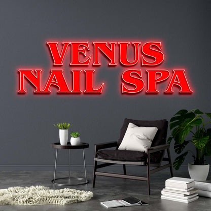 VENUS NAIL SPA - Premium Neon Artwork