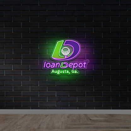 LOAN DEPOT - Premium Neon Artwork