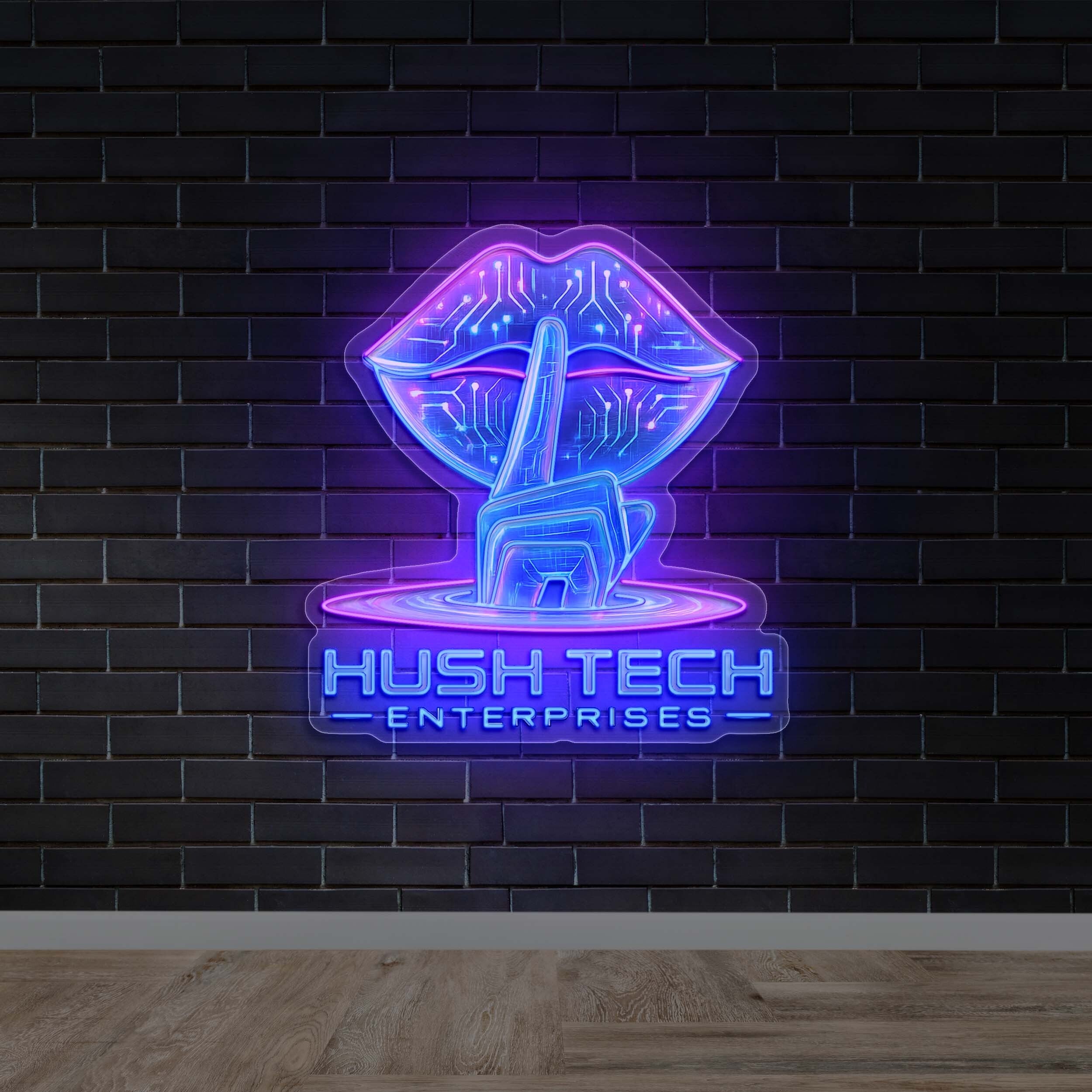 Hush Tech Enterprises - Premium Neon Artwork