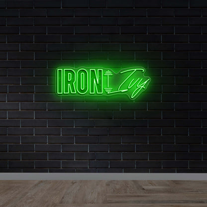 IRON Ivy - Premium Neon Artwork