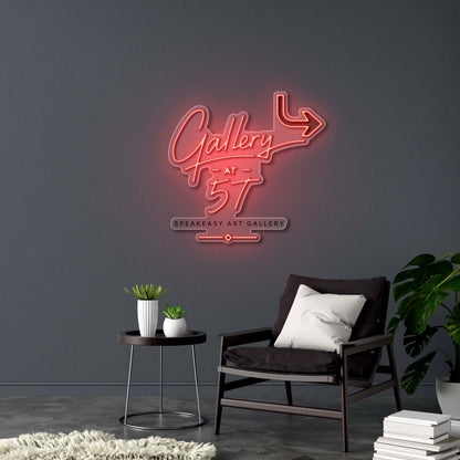 Gallery at 57 | 2nd Version - Premium Neon Artwork