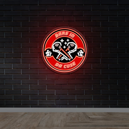 BARS IN DA CUSE - Premium Neon Artwork