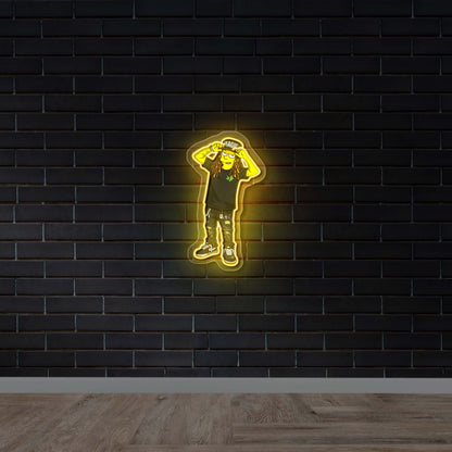 The Simpson - Premium Neon Artwork