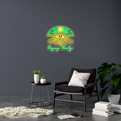 ROZAY ROOTZ - Premium Neon Artwork