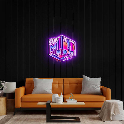 MIDTOWN CARDDS - Premium Neon Artwork