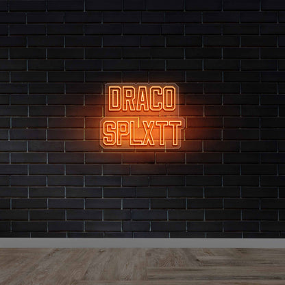DRACO SPLXTT - Premium Neon Artwork