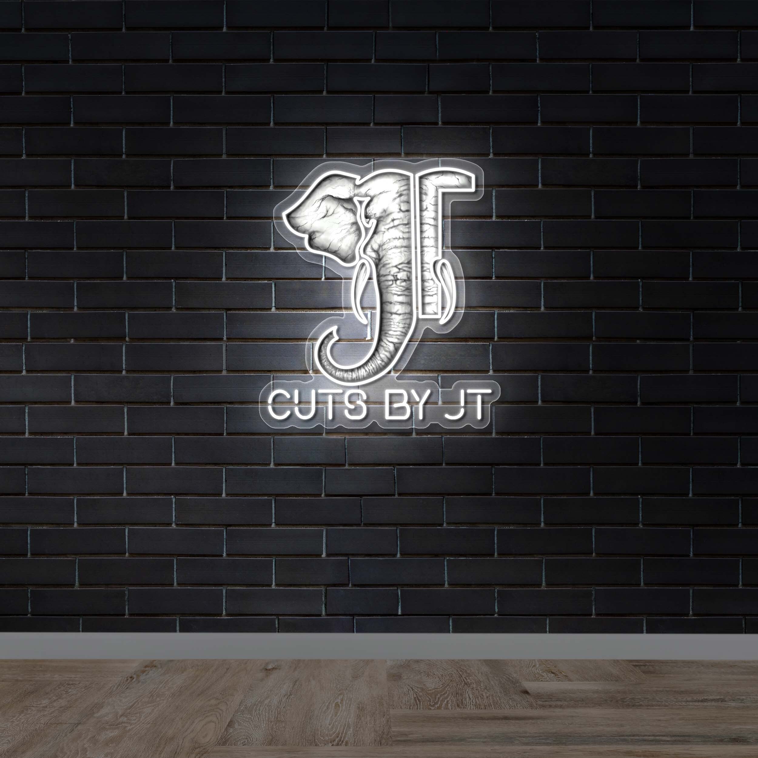 Cuts By JT – Premium Neon Artwork