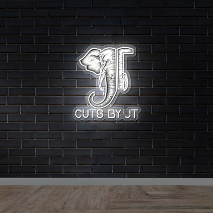 Cuts By JT – Premium Neon Artwork