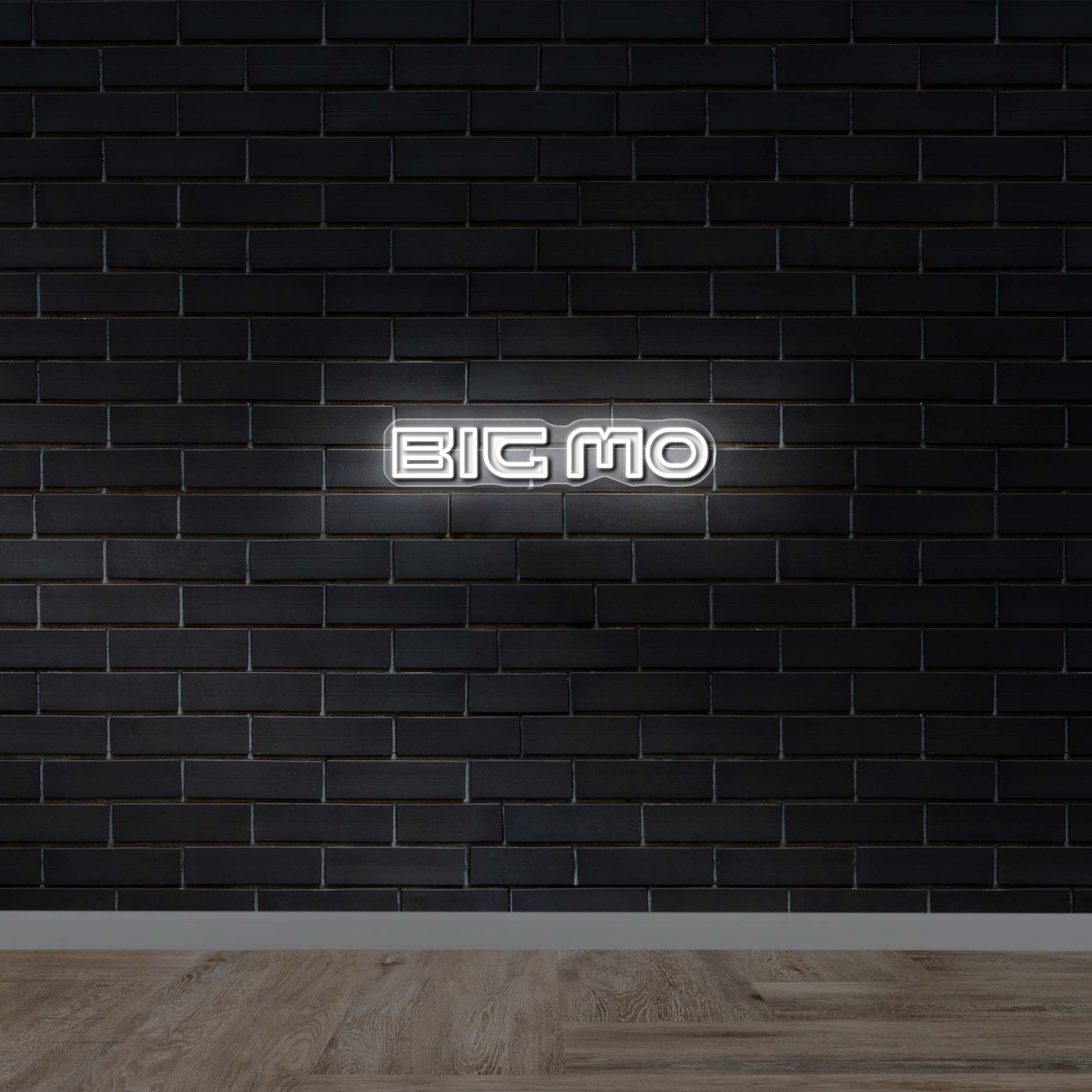 BIG MO - Premium Neon Artwork