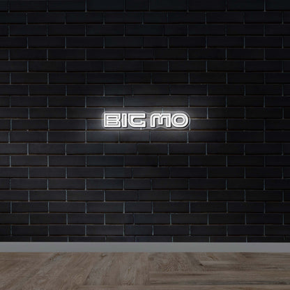 BIG MO - Premium Neon Artwork
