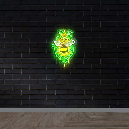 Bee - Premium Neon Artwork