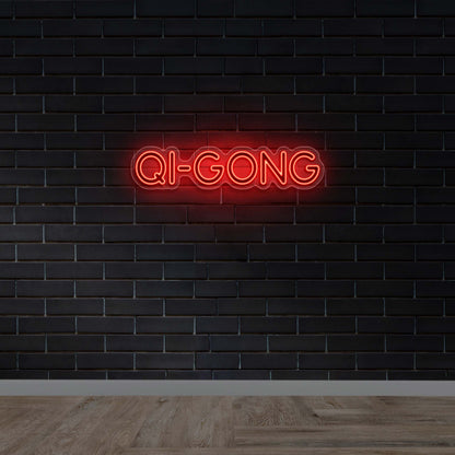 QI-GONG - Premium Neon Artwork