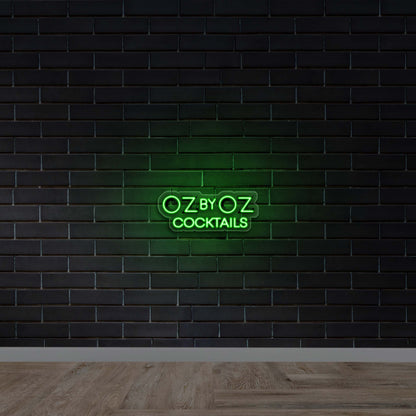 OZ by OZ Cocktails - Premium Neon Artwork