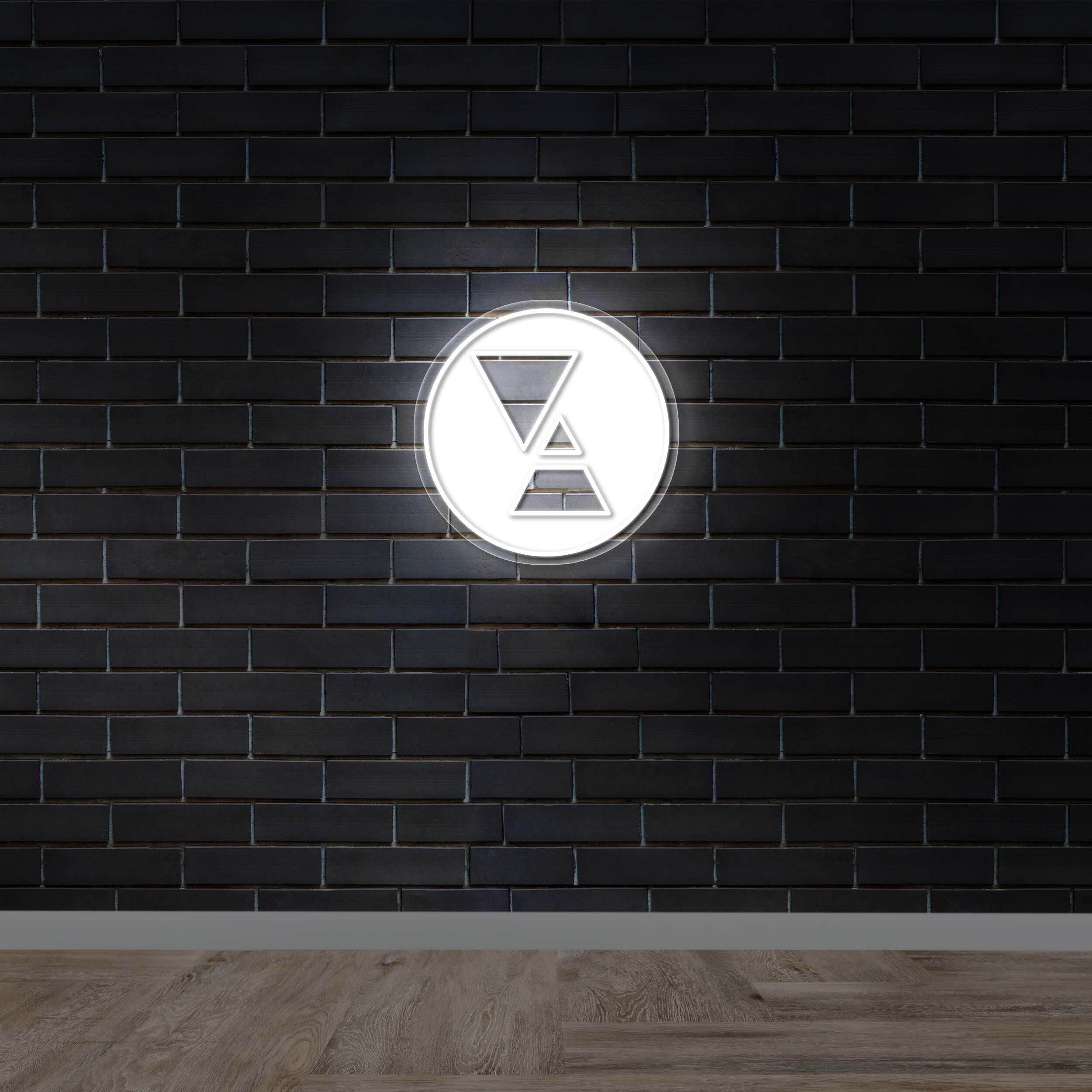 Triangles - Premium Neon Artwork