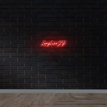LongliveJY - Premium Neon Artwork