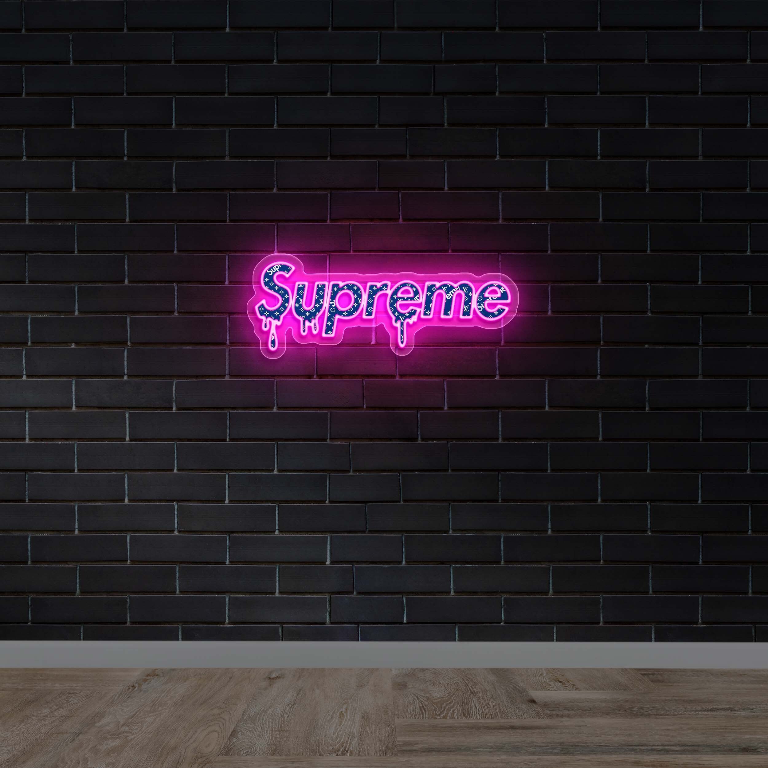 Supreme - Premium Neon Artwork