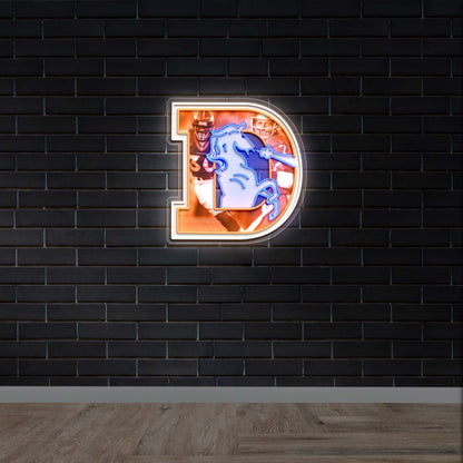 D | Third version - Premium Neon Artwork