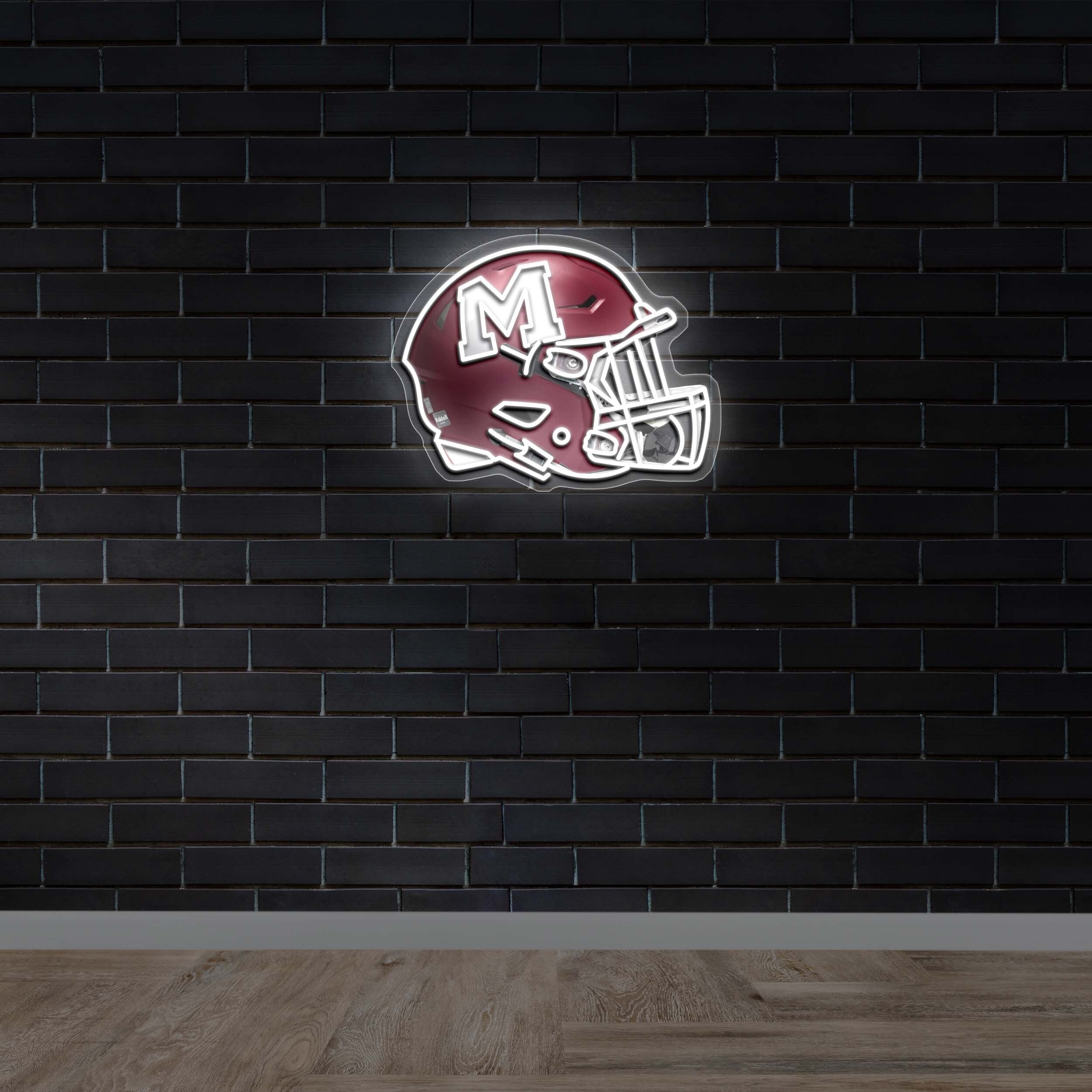 M - Premium Neon Artwork