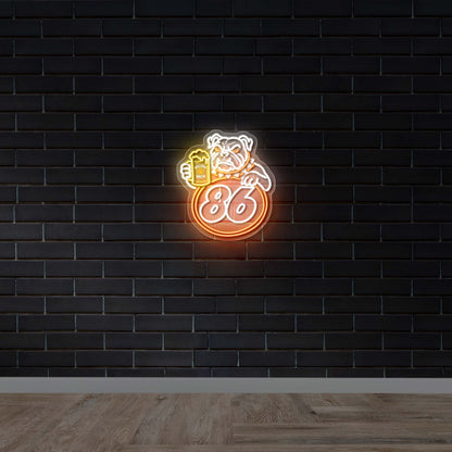 86 - Premium Neon Artwork