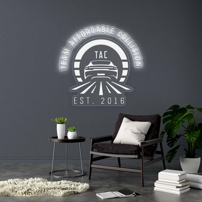TEAM AFFORDABLE COLLISION - Premium Neon Artwork