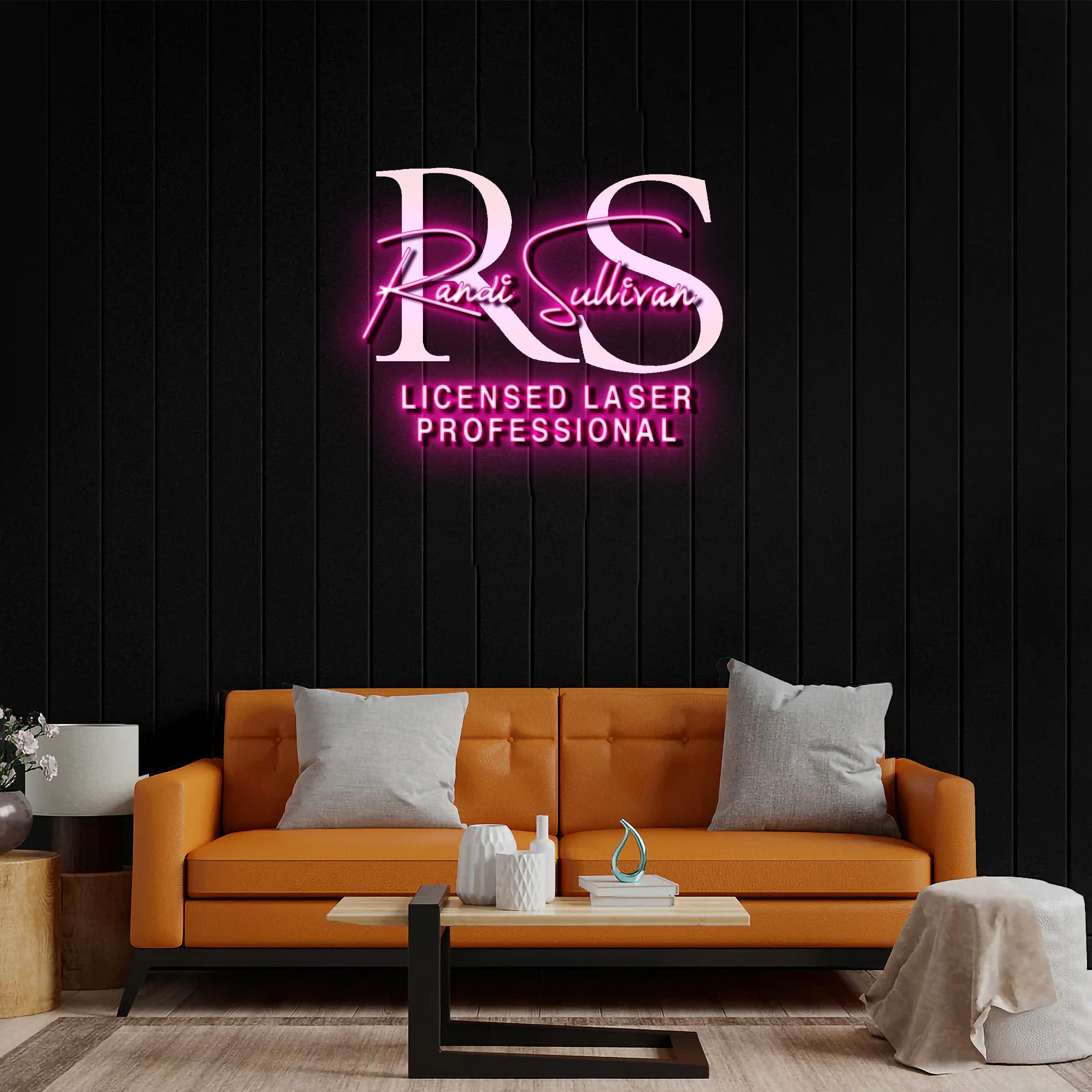 LICENSED LASER PROFESSIONAL - Premium Neon Artwork