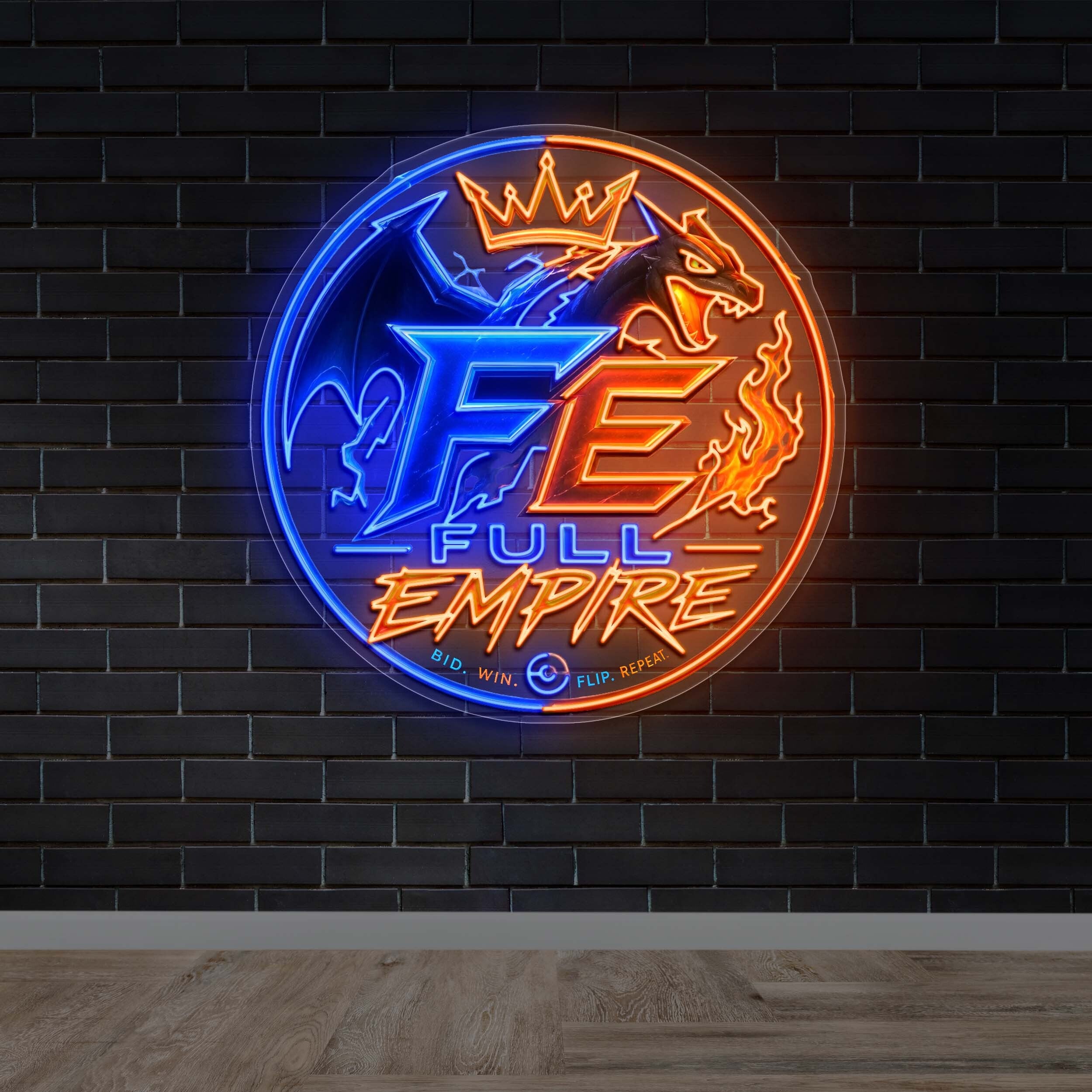 Full Empire - Premium Neon Artwork