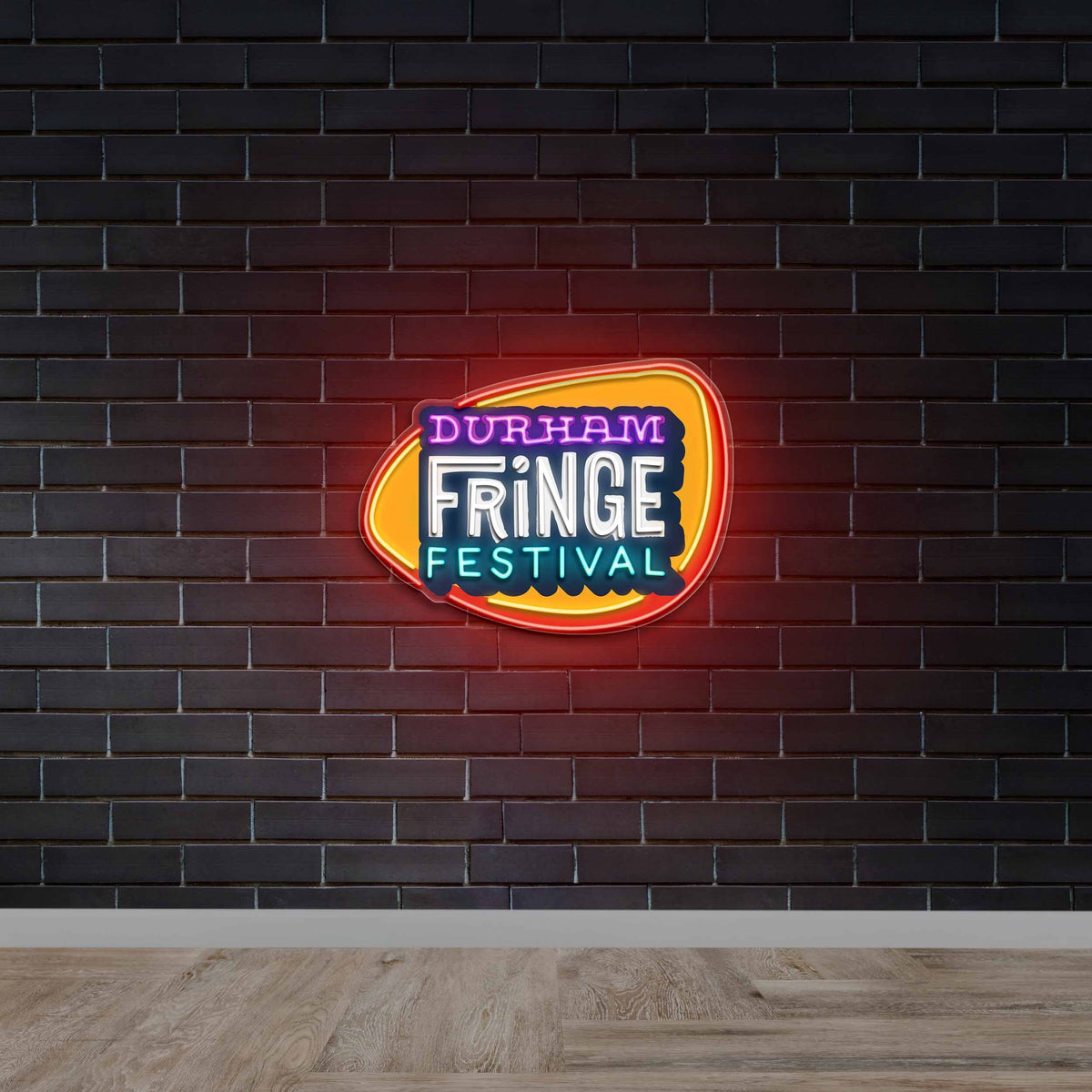 Durham Fringe Festival - Premium Neon Artwork