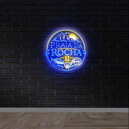 Praia Da Rocha II - Premium Neon Artwork