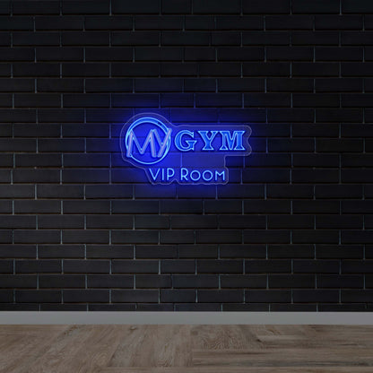 My GYM VIP ROOM - Premium Neon Artwork