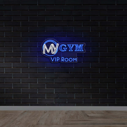 My GYM VIP ROOM - Premium Neon Artwork
