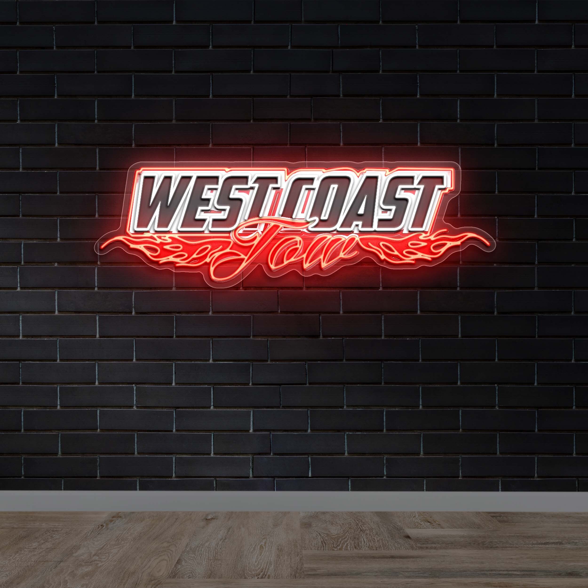 West Coast Tow - Premium Neon Artwork