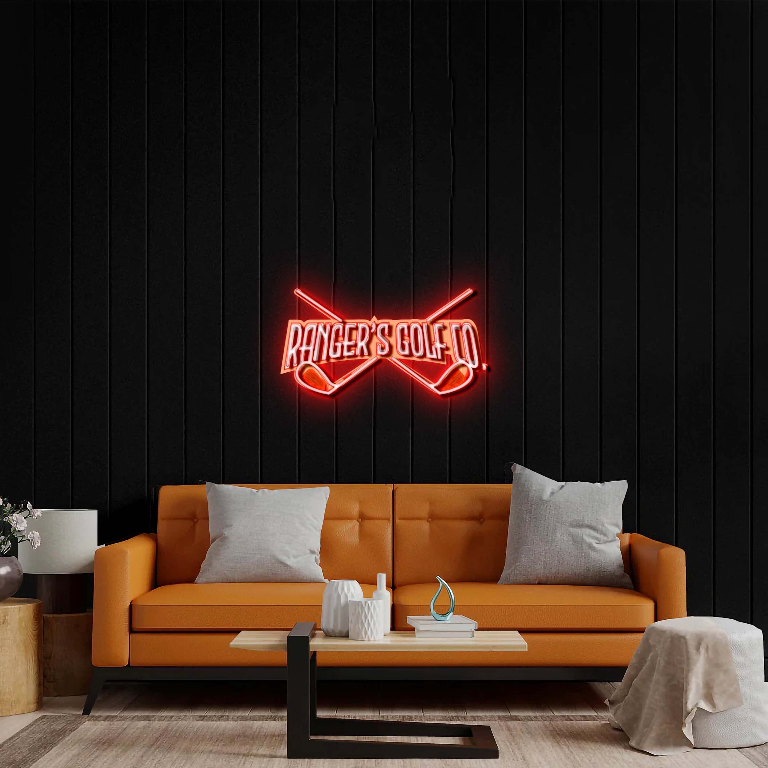 RANGER'S GOLF CO. - Premium Neon Artwork