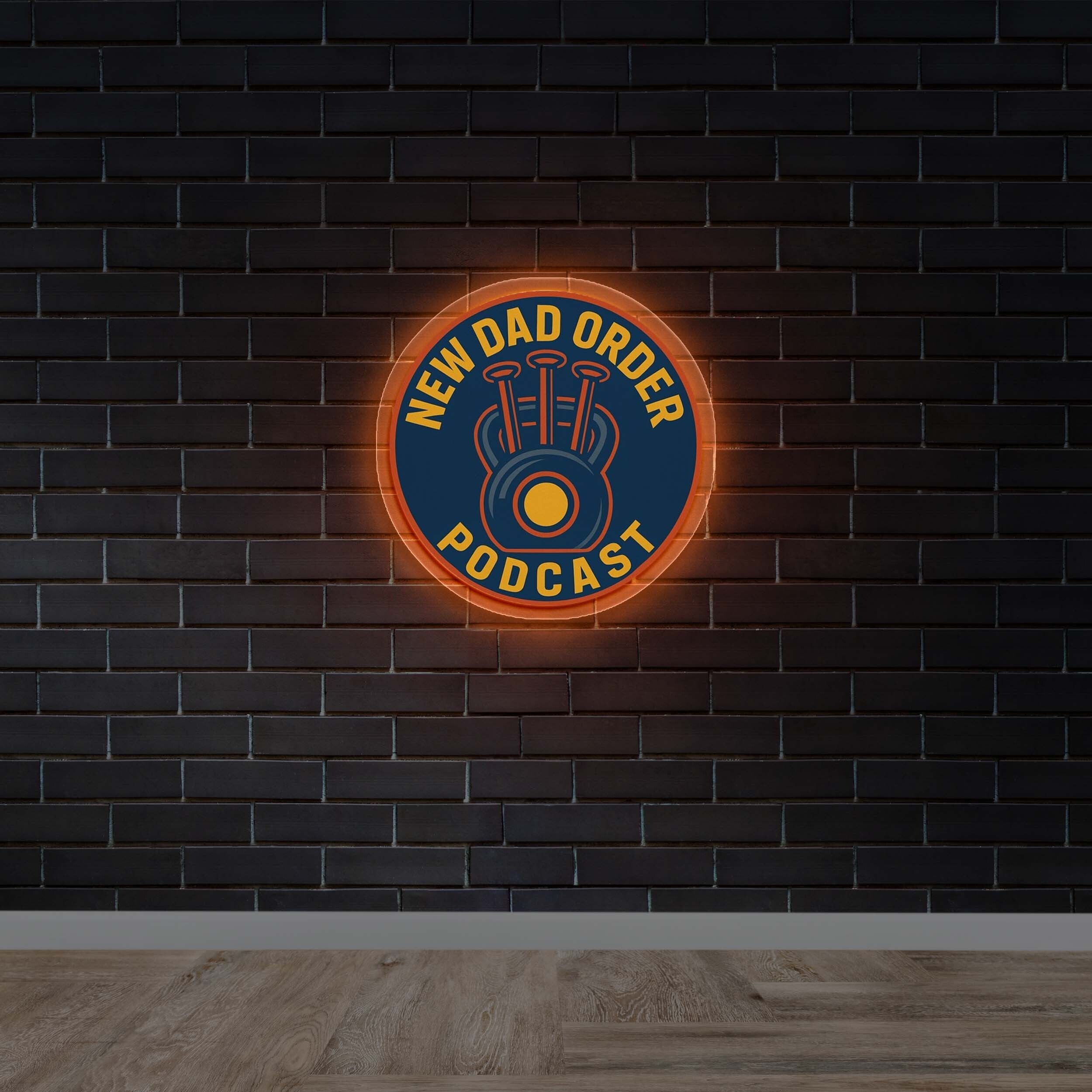 New Dad Order Podcast | Backlit Version -  Premium Neon Artwork
