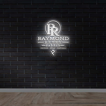 Raymond Reyes Barber - Premium Neon Artwork