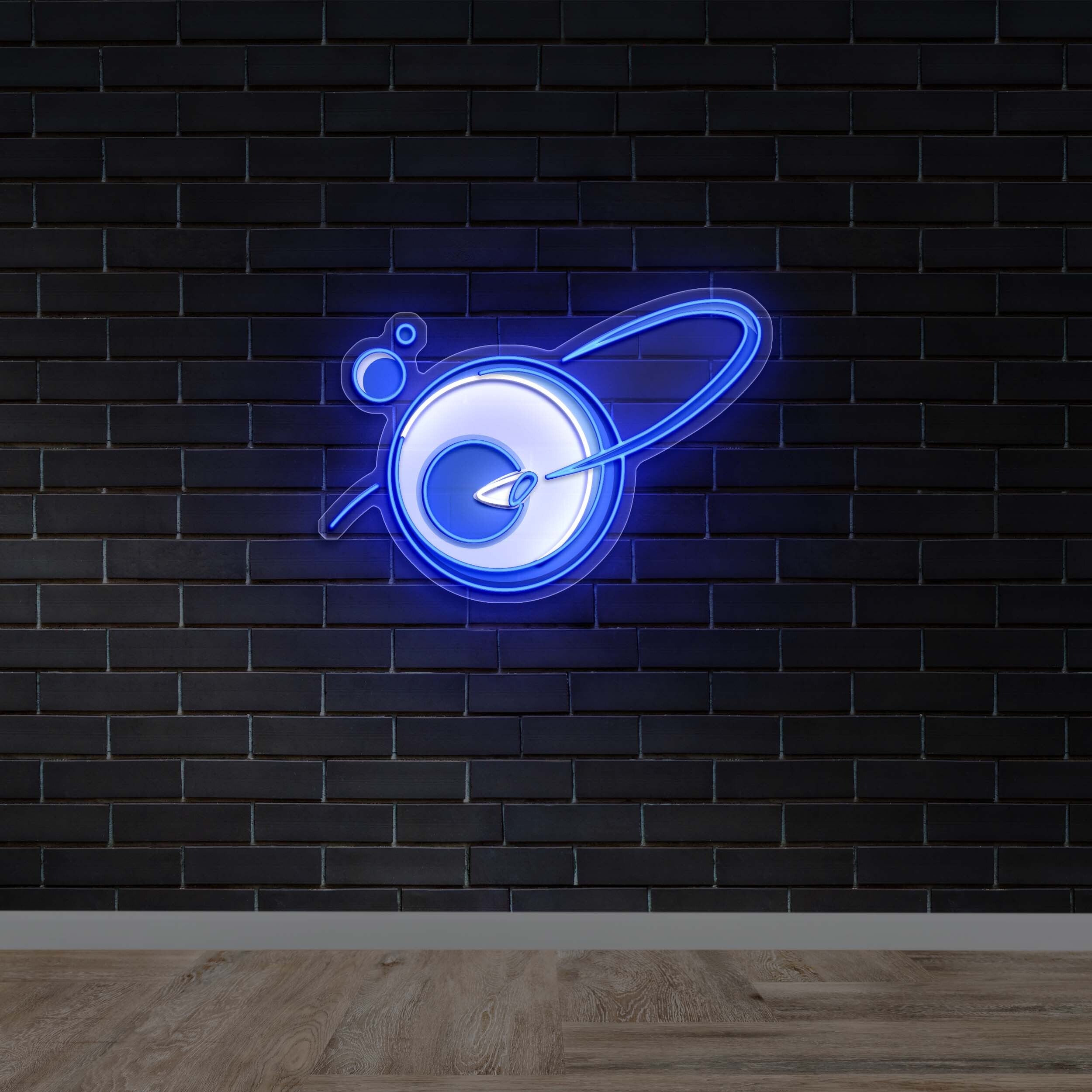 Entry point logo - Premium Neon Artwork