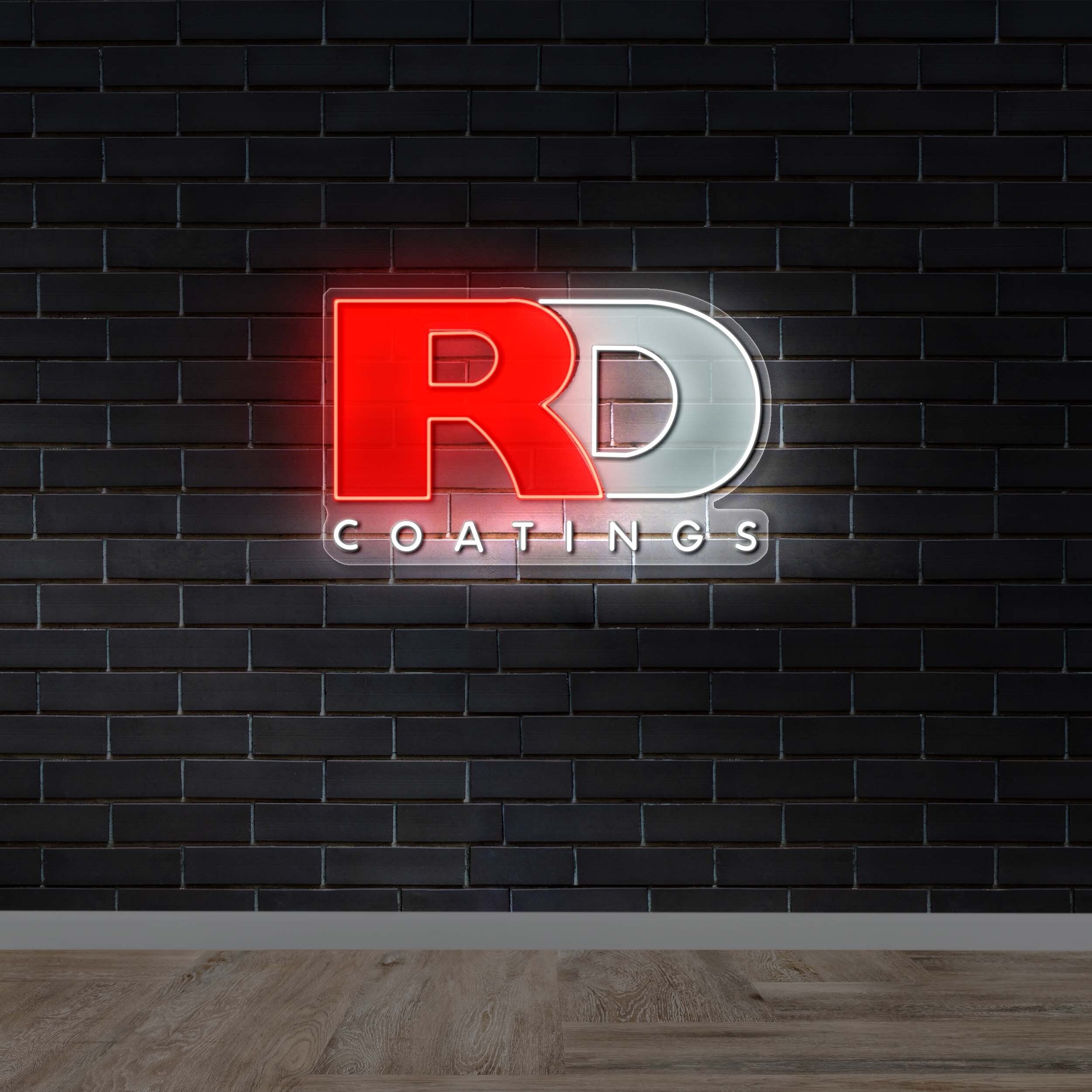 RD Coatings - Premium Neon Artwork