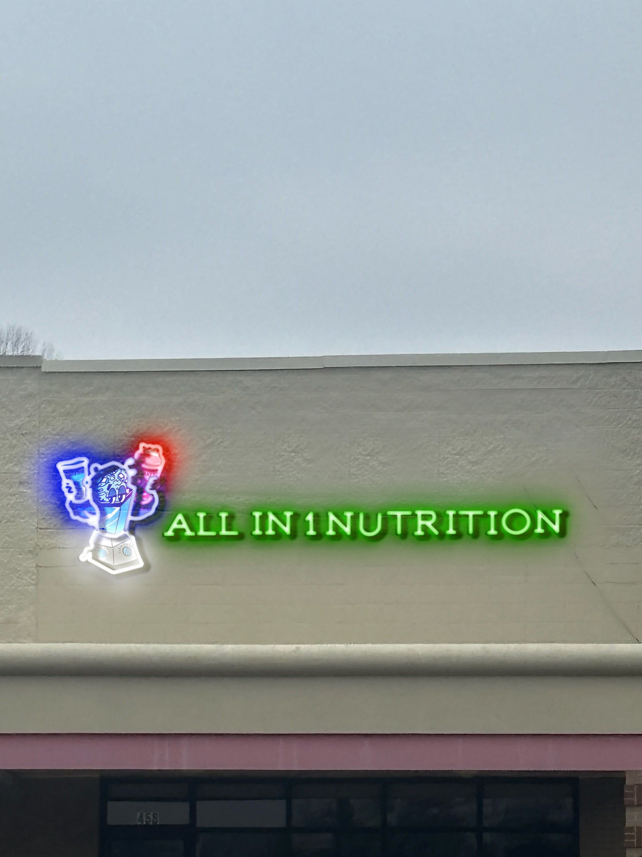 All In 1 nutrition version 3 - Premium Neon Artwork
