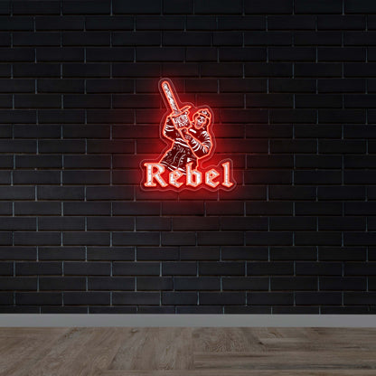Rebel  - Premium Neon Artwork