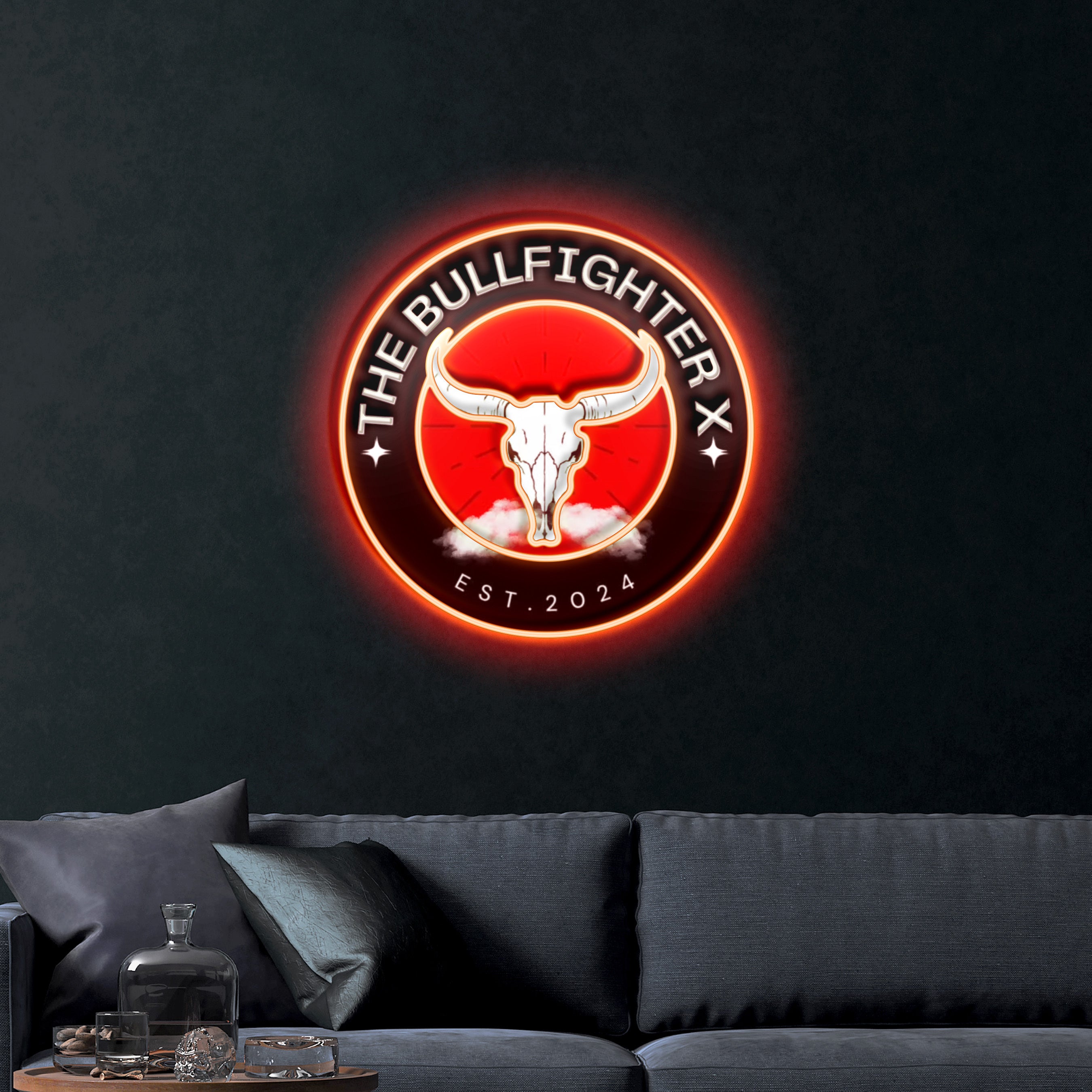 THE BULLFIGHTER – Premium Neon Artwork